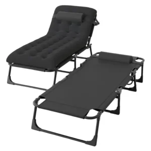 Catre Plegable Con Colchón Y Almohada