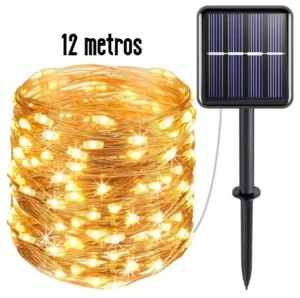 Guía Guirnalda Luces Jardín 100Leds 12MT