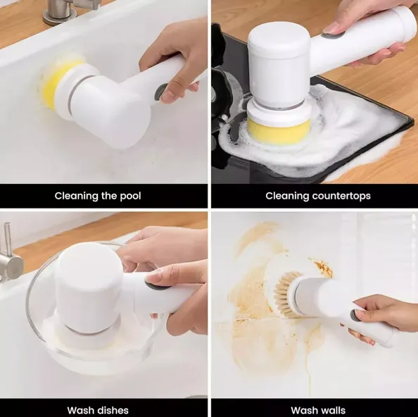 Cepillo De Limpieza Eléctrico 5 En 1 / MAGIC BRUSH