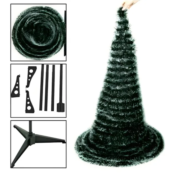 Árbol De Navidad Plegable 1.5mt / Auto-Armable