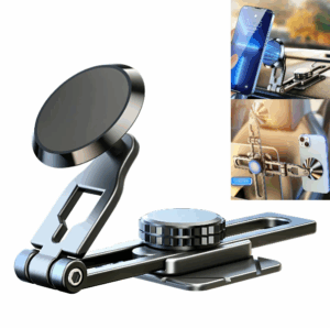 Soporte De Auto Para Celular Magnético Regulable / QUALO