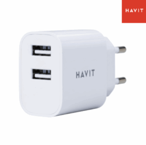 Cargador De Pared Doble USB 2.4A / HAVIT UC1014