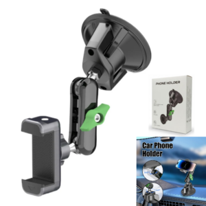 Soporte De Auto Para Celular Rotación De 360º / Plástico