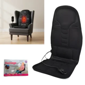 Colchón Masajeador Eléctrico 7 Cabezales Para Asiento / Con Calor