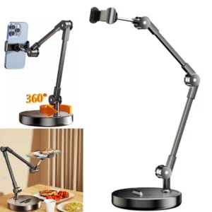 Soporte Brazo Giratorio 360° Con Base Para Celular