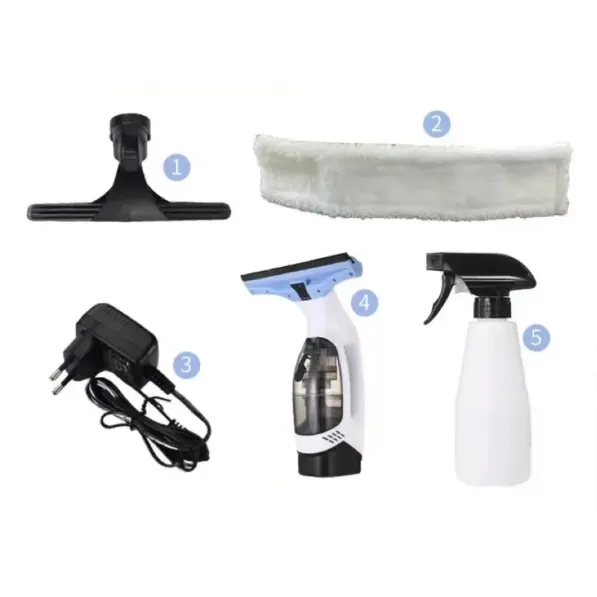 Limpia Vidrios Inalámbrico Portátil / 3 en 1 (Modo De Uso En Segunda Foto)