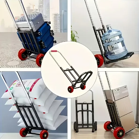 Carro De Carga Hasta 70KG Con Cuerdas