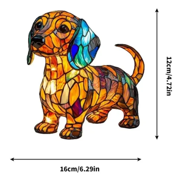 Lampara De Mesa / Escritorio Con Forma De Perro Con Luz Led / USB