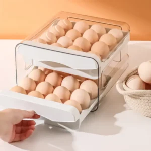 Caja Organizadora Almacenamiento Para 32 Huevos