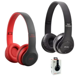 Auriculares Bluetooth P47 / MicroSD / AUX / FM