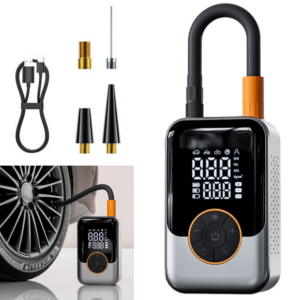 Mini Compresor De Aire Inflador Portátil Con Pantalla