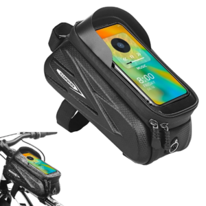 Bolso Para Cuadro De Bicicleta Con Estuche Para Celular Impermeable RZAHUAHU