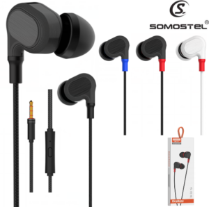 Auriculares Manos Libres 3.5mm Somostel SMS-CS13