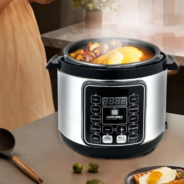 Olla A Presión Eléctrica 6L 1000W