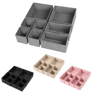 Set 8 Organizadores Para Ropa Interior