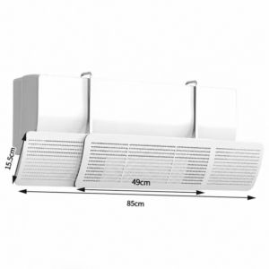 Deflector Retráctil Para Aire Acondicionado Extensible