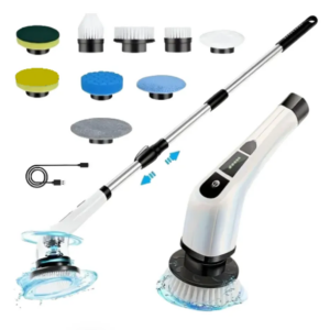 Cepillo De Limpieza 9 En 1 Giratorio / Recargable