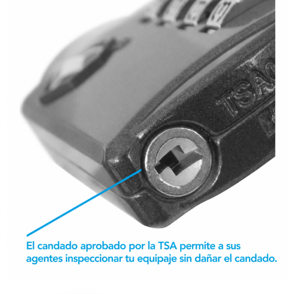 Candado Para Valija TSA Con Combinación / TSA-007