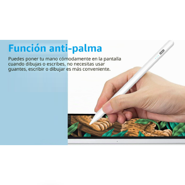 Lápiz Óptico Capacitivo Con Rechazo De Palma / Magnético / COMPATIBLE CON iPAD 2018 En Adelante